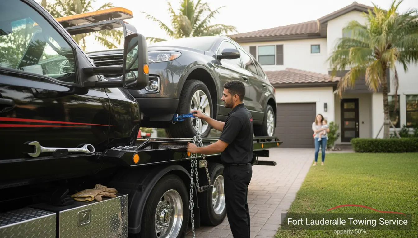 Top 5 Reasons To Call Fort Lauderdale Towing Pros